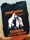 Bigfoot Grandpa Like A Regular Grandpa But Way More Squatchy Gift Standard/Premium T-Shirt - Dreameris