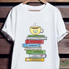 Coffee And Books For Lovers Standard Women's T-shirt - Dreameris