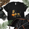 Dachshunds Dog Pumpkin Halloween Gift Men Women T shirt - Dreameris