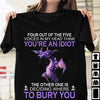 Dragon Four Out Of Five Voices In My Head Think You're An Idiot The Other One Is Deciding Where To Bury You Standard Men T-shirt - Dreameris