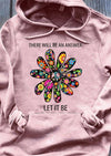 Flower Hippie Symbol There Will Be An Answer Let It Be Standard Hoodie - Dreameris