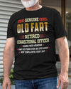I Am A Dad A Granpa And A Retired Correctional Officer Police Retirement Gift - Dreameris