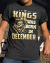 Gold Lion King Was Born In December Birthday Gift Standard/Premium T-Shirt Hoodie - Dreameris