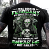 I Was Born In February My Scars Tell A Story They Are A Reminder Of Times When Life Tried To Break Me But Failed Funny Birthday Standard/Premium T-Shirt Hoodie - Dreameris