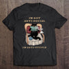 I'm Not Anti-Social I'm Anti Stupid Gift Book Lovers T-Shirt - Dreameris