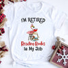I'm Retired Reading Books Is My Job Gift Book Lovers T-Shirt - Dreameris