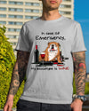 In Case Of Emergency My Bloodtype Is Wine Bulldog Lovers Gift Standard/Premium T-Shirt - Dreameris