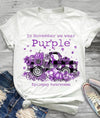 In November We Wear Purple Epilepsy Awareness Standard/Premium T-Shirt - Dreameris