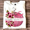 In October We Wear Pink Breast Cancer Awareness Gift Standard/Premium T-Shirt - Dreameris