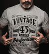 Vintage Whiskey Matured 43 Years Est 1979 43rd Birthday Standard/Premium T-Shirt Hoodie - Dreameris