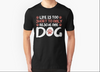 Life is too short to rescue one dog Dog lovers Gift for Men Women T-shirt - Dreameris