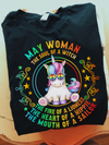 May Girl The Soul of A Witch Peace Unicorn Hippie May Birthday Gift Standard/Premium T-Shirt Hoodie - Dreameris