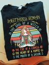 Retro Vintage Sagittarius Woman The Soul Of A Witch Gift Standard/Premium T-Shirt Hoodie - Dreameris