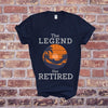 The Legend Has Retired Shirt, Retirement Tshirt, Retirement Tshirt for Man, Retirement Gift, Retirement Gift For Man, Grandad tshirt - Dreameris