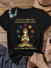 The Path Of Inner Peace Begins Four Words Not My Fcking Problem Yoga Lovers Gift Standard/Premium T-Shirt - Dreameris