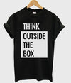 Think Outside The Box Standard Men T-shirt - Dreameris