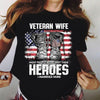 Veteran Wife Most People Never Meet Their Heroes I Married Mine Standard Women's T-shirt - Dreameris