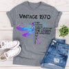 Vintage 1970 They Whispered To Her You Cannot Withstand Storm She Whispered Back I Am The Storm Cotton T-Shirt - Dreameris