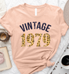 Vintage 1979 Birthday Leopard Pattern Standard/Premium T-Shirt - Dreameris