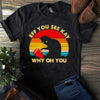 Vintage Black Cat Eff You See Kay Why Oh You Gift Standard/Premium T-Shirt - Dreameris