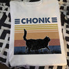 Vintage Chubby Black Cat Chonk Gift Standard/Premium T-Shirt - Dreameris