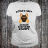 World's Best cute German Shepherd Dog Grandpa Gift Men Dog Lover T shirt - Dreameris