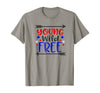 Young Wild And Free USA American Freedom Day Gift For Men Women Standard/Premium T-Shirt Hoodie - Dreameris