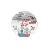 Andy Nickerson - Dreameris Dad Mom Always With You Christmas Truck Memorial Custom Personalized Circle Ornament - Dreameris