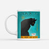 Black Cat Coffee Co. Tall Dark And Refined Mug 11oz Coffee Tea Cup - Dreameris