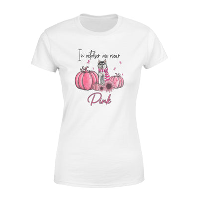 Husky We Wear Pink Pumpkin Gift Dog Lovers - Standard Women's T-shirt - Dreameris