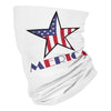 America Star Flag Merica - Neck Gaiter - Dreameris