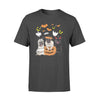 FF Funny Boo Pug Halloween Gift Men Women Dog Lovers T shirt - Dreameris