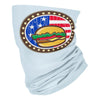 American Cheese Burger USA Flag - Neck Gaiter - Dreameris