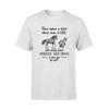 Once Upon A Time There Was A Girl Who Really Loved Horses And Dogs It Was Me The End - Premium T-shirt - Dreameris