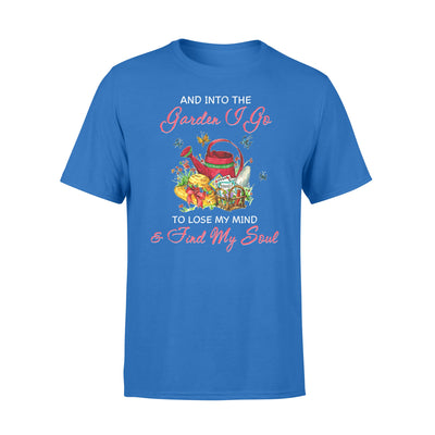 Gardening is a work of heart and into the garden i go to lose my mind _ find my soul cute - Standard T-shirt - Dreameris
