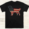 Dreameris Patriotic Golden Retriever American Flag 4th Of July T Shirt - Dreameris