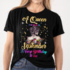 September Girl Flower A Queen Was Born In September Birthday Gift For Her Standard/Premium T-Shirt Hoodie