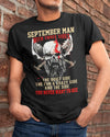 September Man With 3 Sides September Birthday Gift For Him Standard/Premium T-Shirt Hoodie