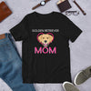 Dreameris Womens Golden Retriever Mom Tshirt  Funny Golden Retriever Shirt - Dreameris